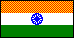 Flagge von Indien